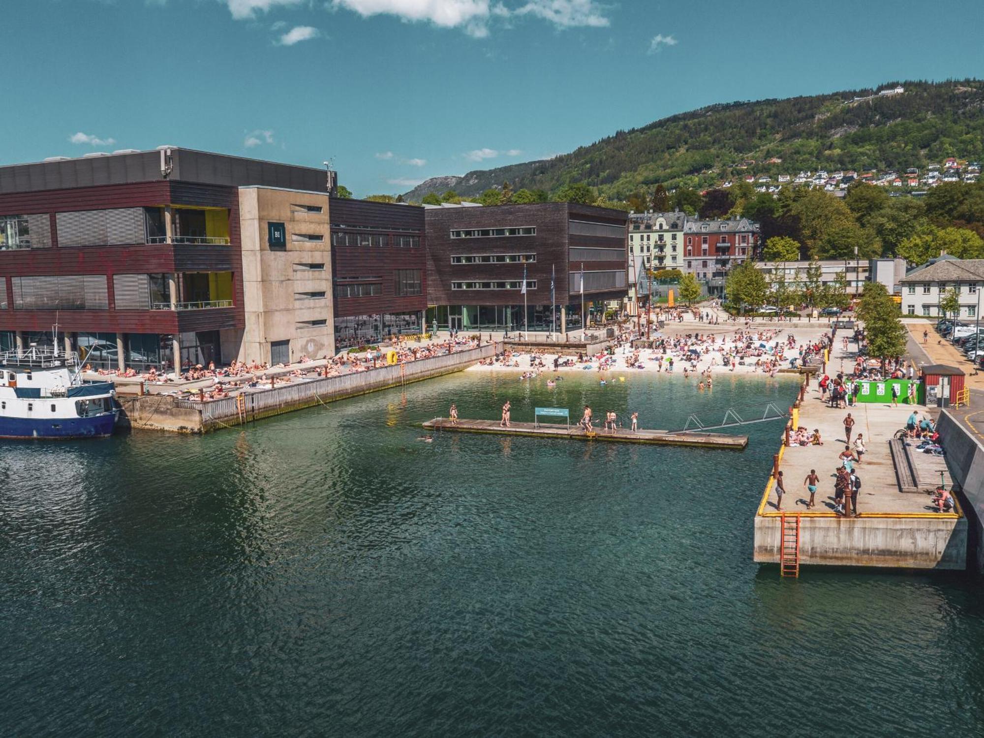 Byleilighet I Sjokanten M Terrasse Bergen Exteriör bild